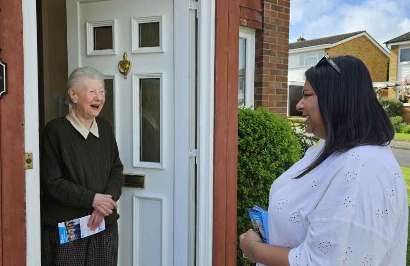 Canvassing residents