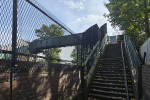 Mays Hill Road Rail foot bridge 