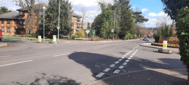 Junction of Scotts Lane, Bromley Road and Downs Bridge Road