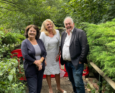 Diane Smith, Christine Harris and Peter Dean