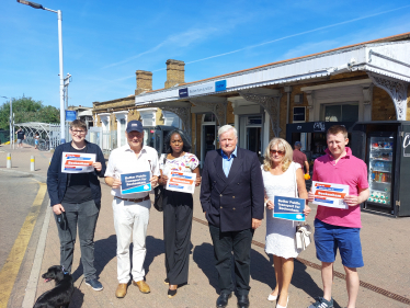 Bob Stewart at Beckenham Junction